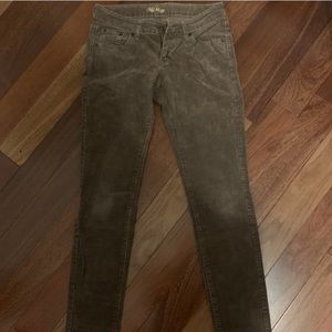 old navy brown corduroy smooth feel pants!